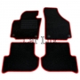 Alfombras Alfombrillas a medida Skoda Yeti Velour rojo